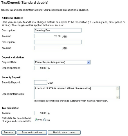 Tax and Deposit